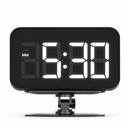 WiFi Hidden Camera Clock - HD 1080P - Dual Band 5GHz/2.4GHz Nanny Camera with 160° Wide Angle