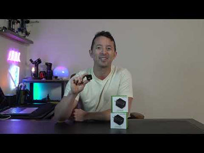 Video overview of the AlphaTech Wi-Fi USB camera, showing the camera, packaging and included accessories.